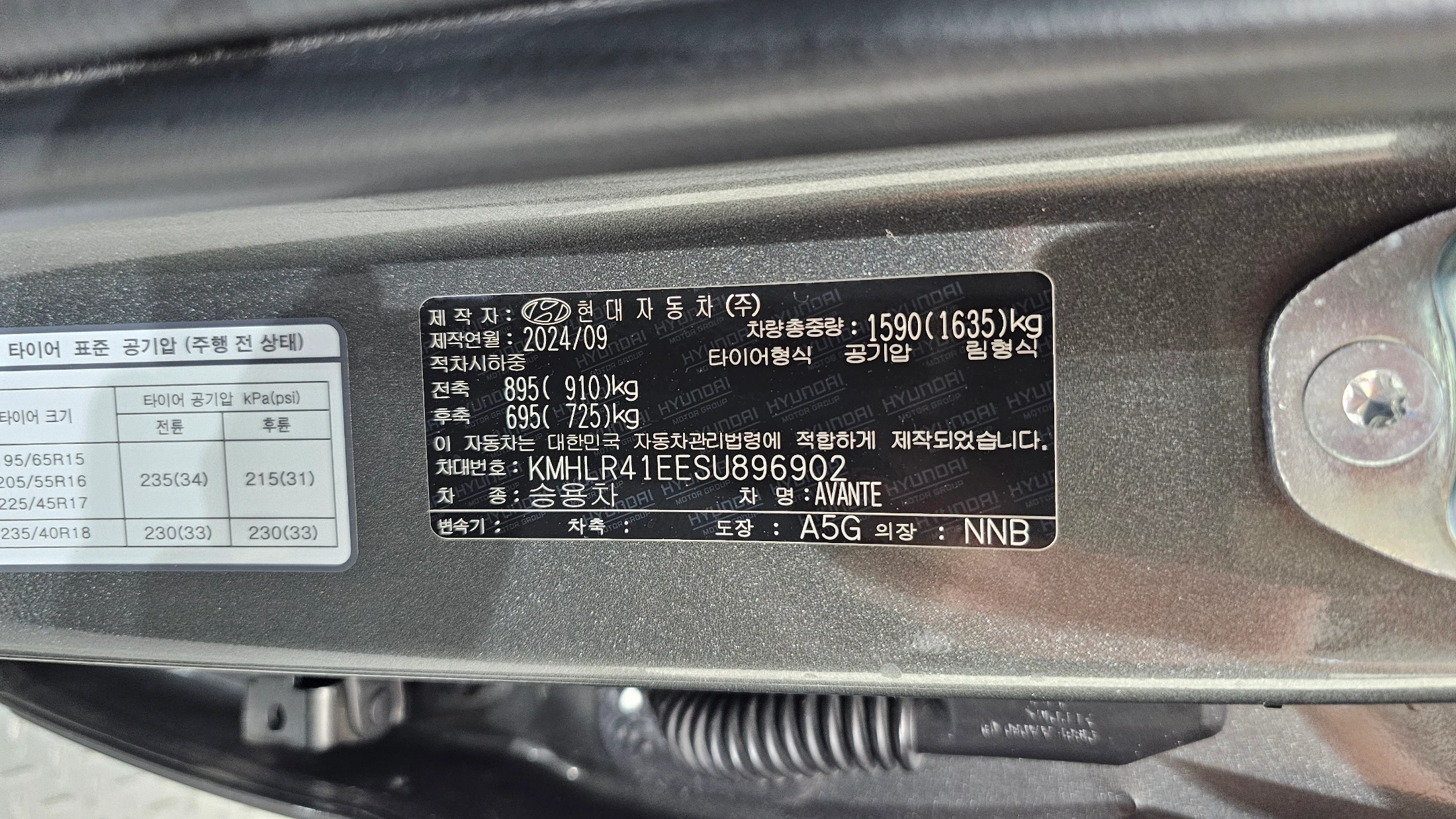 Hyundai Avante CN7, 2024 — фото 31