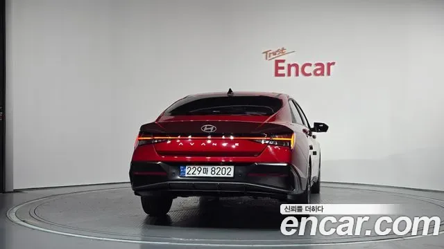 Hyundai Avante CN7, 2024 — фото 4