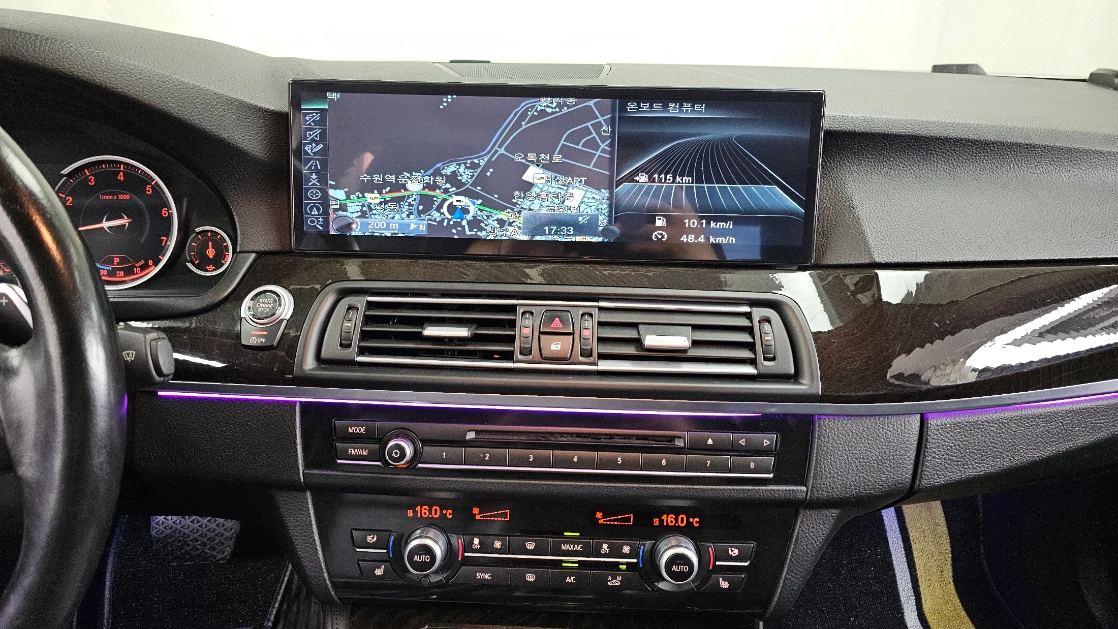 BMW 5-Series F10, 2014 — фото 14