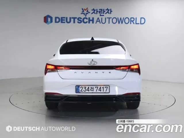 Hyundai Avante CN7, 2022 — фото 4