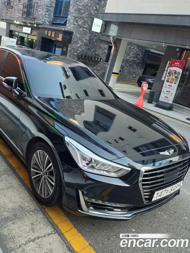 Genesis Eq900, 2016 — внешний вид автомобиля