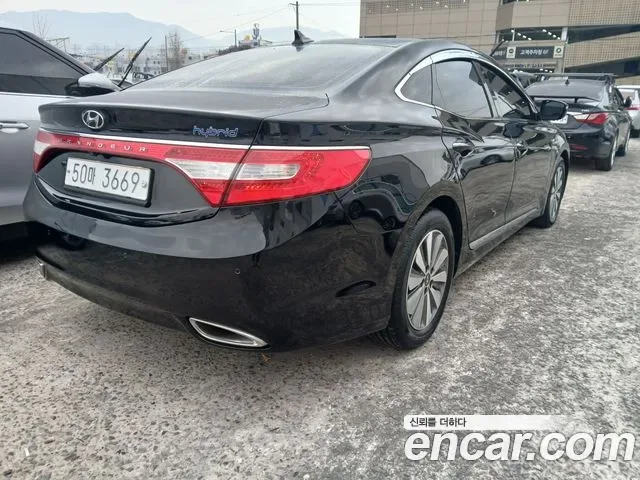 Hyundai Grandeur HG Hybrid, 2014 — фото 3