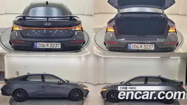 Hyundai Avante Hybrid (CN7), 2025 — фото 3
