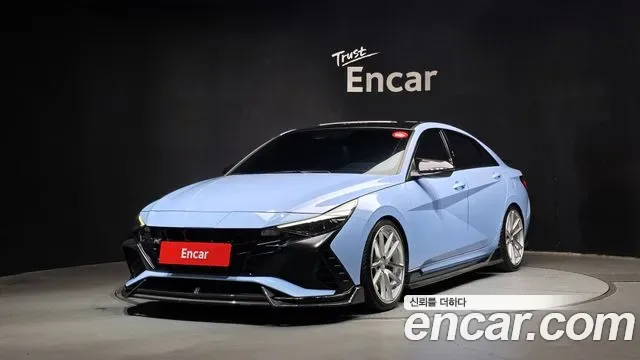 Hyundai Avante CN7, 2022 — внешний вид автомобиля